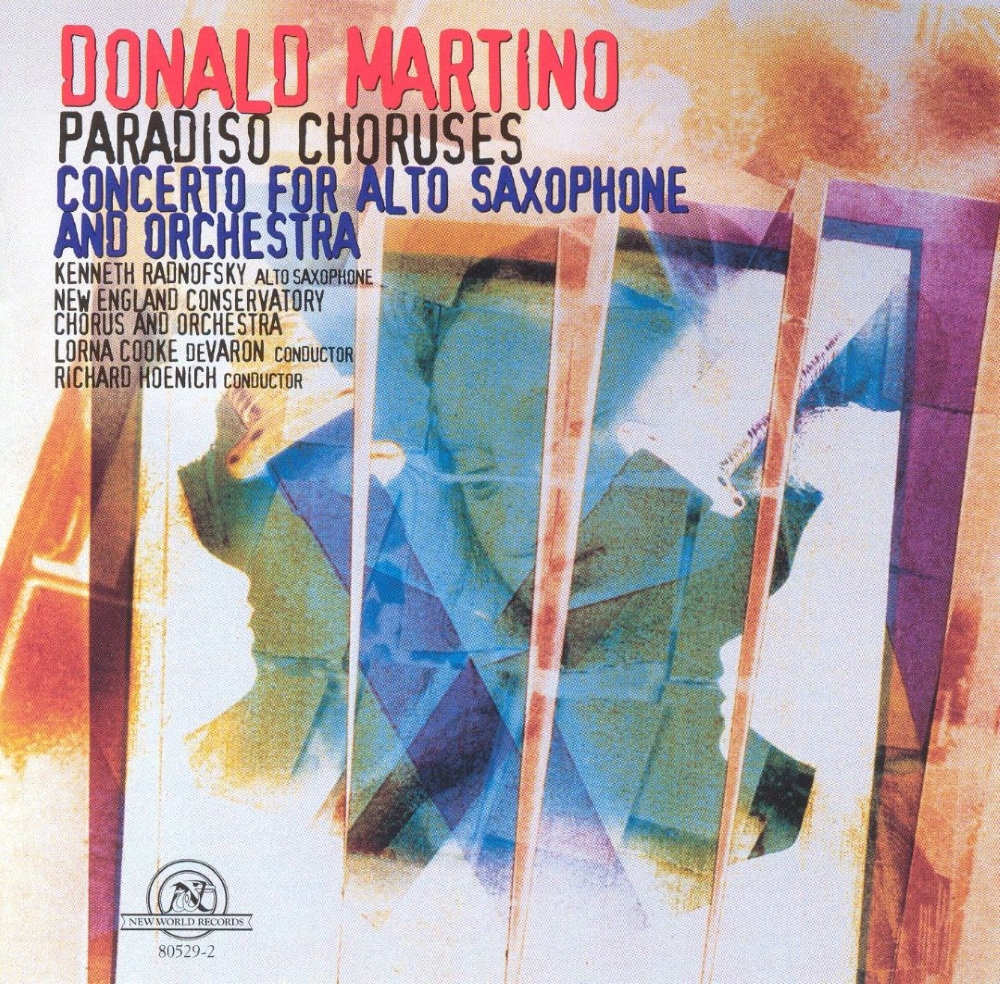 (image for) Paradiso Choruses-Concerto For Alto Saxophone And Orchestra