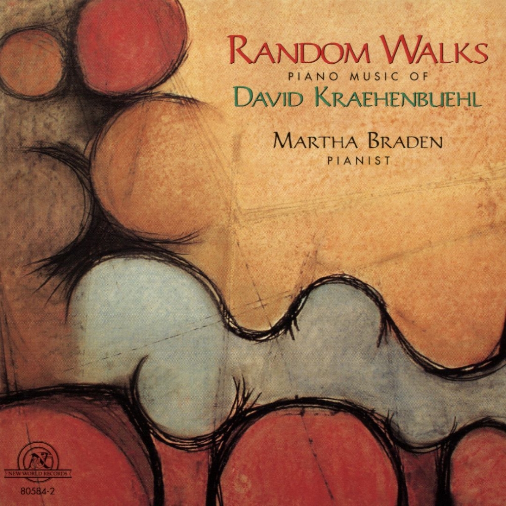 (image for) Random Walks-Piano Music of David Kraehenbuehl