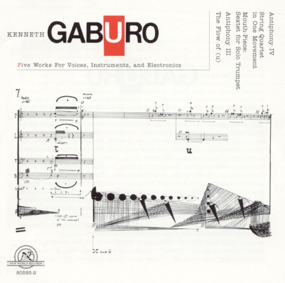 Kenneth Gaburo-Five Works For Voices, Instruments, And Electronics