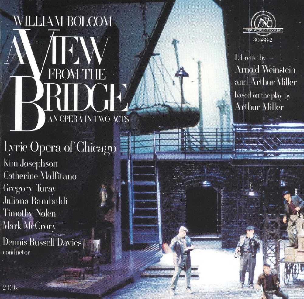 William Bolcom-A View From The Bridge (2 CD)
