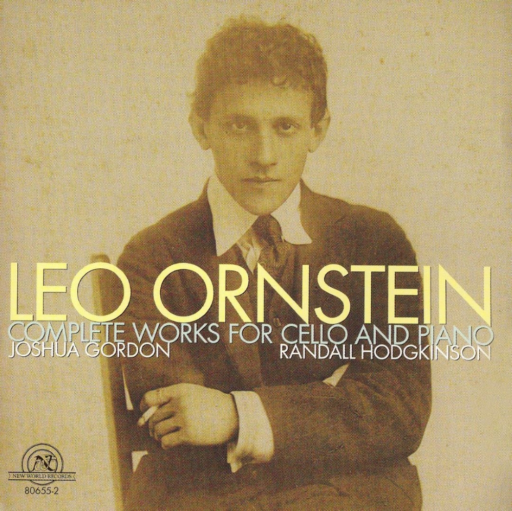 Leo Ornstein-Complete Works for Cello and Piano - Click Image to Close