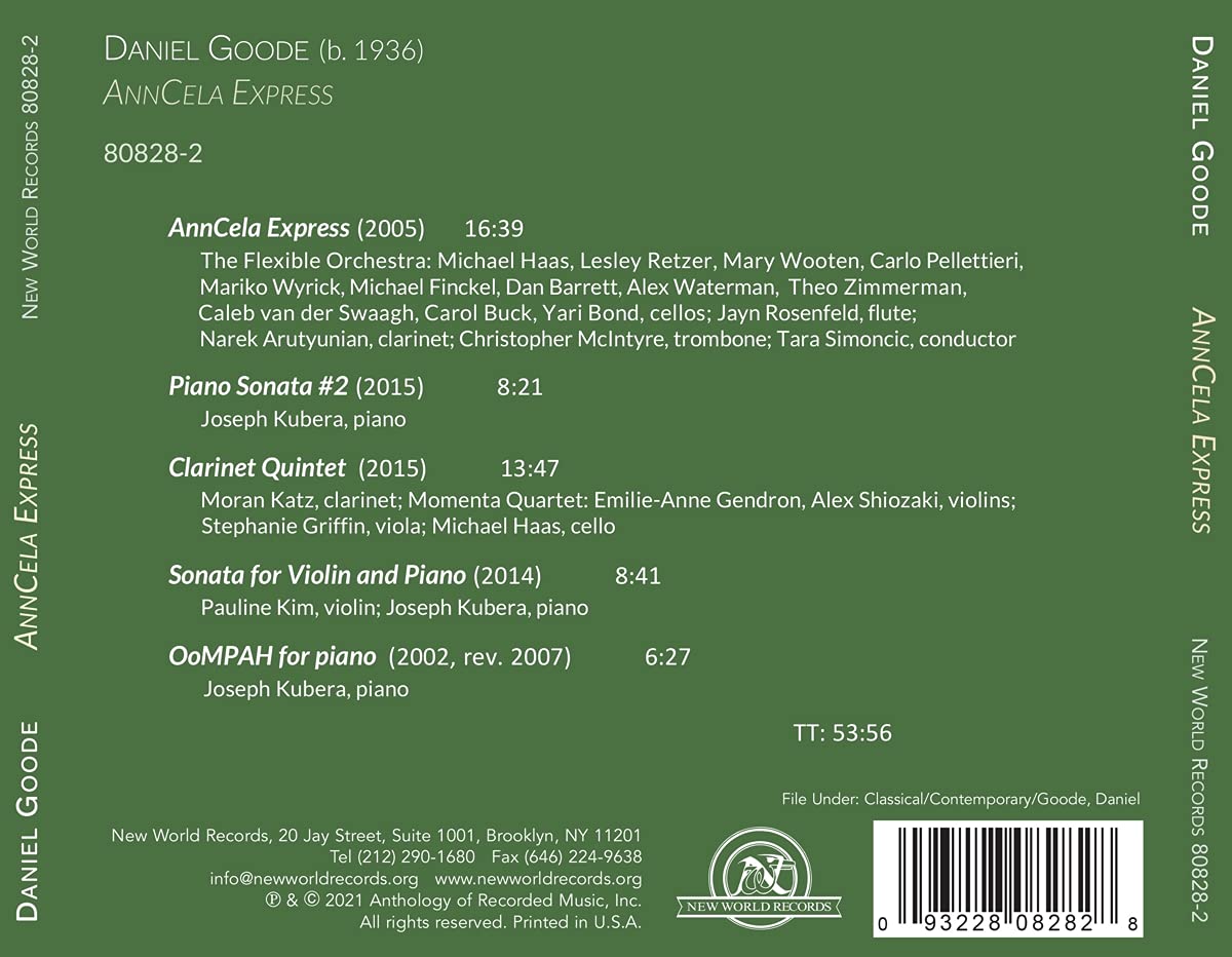 Daniel Goode-AnnCela Express - Click Image to Close