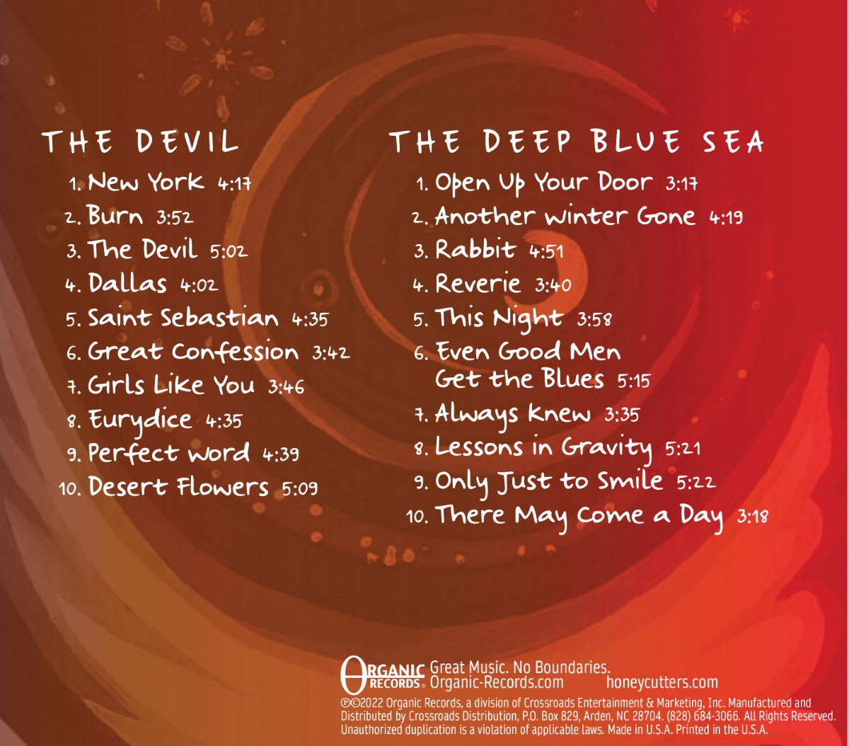 The Devil And The Deep Blue Sea (2 CD) - Click Image to Close
