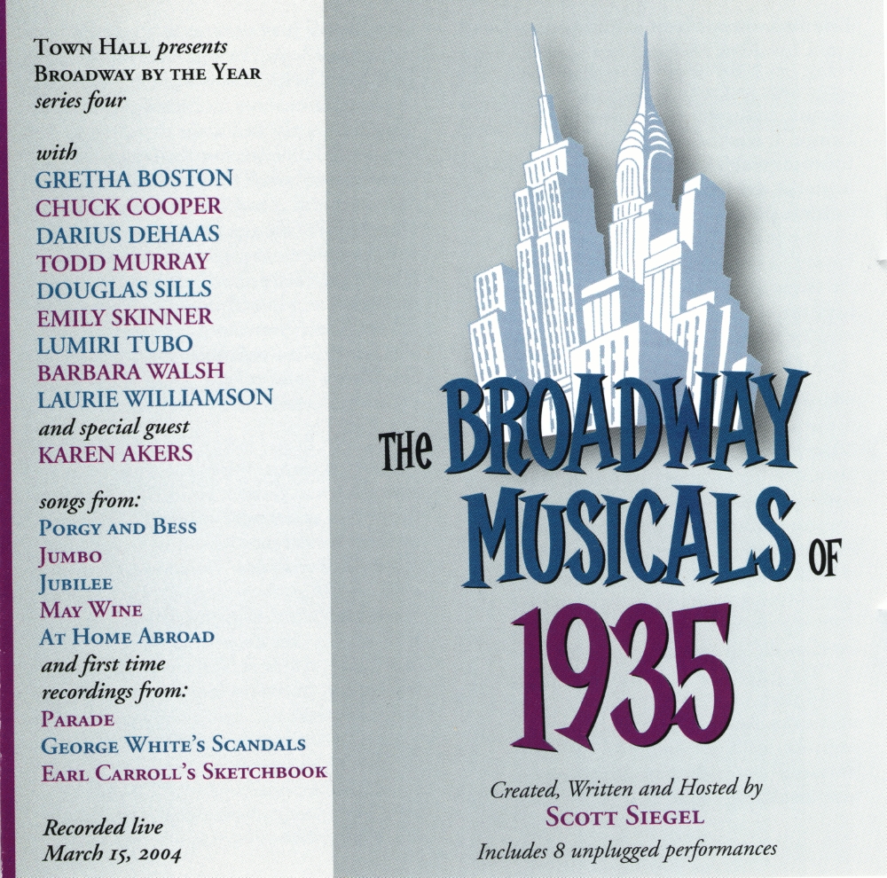 The Broadway Musicals Of 1935