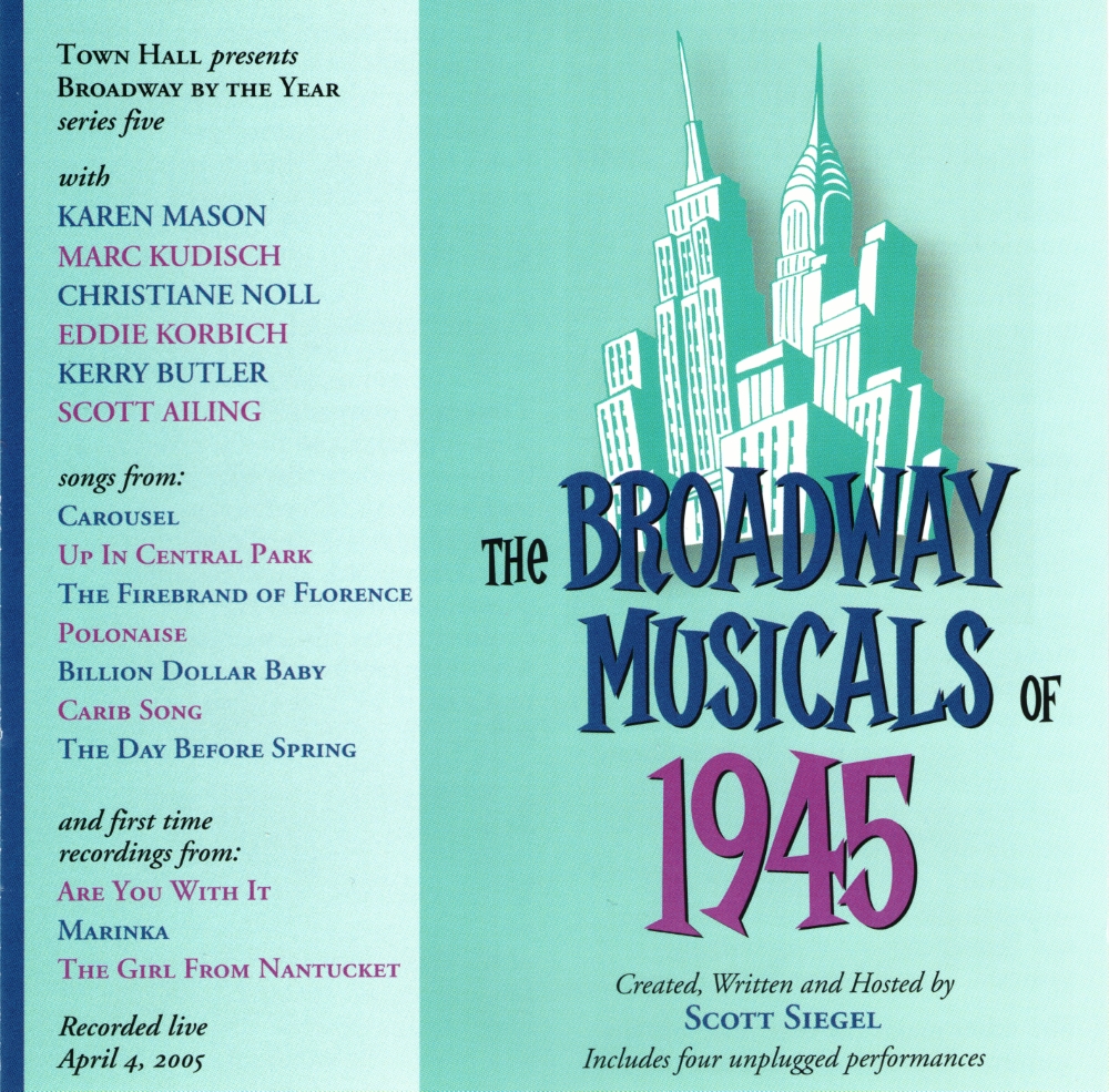 The Broadway Musicals Of 1945 - Click Image to Close