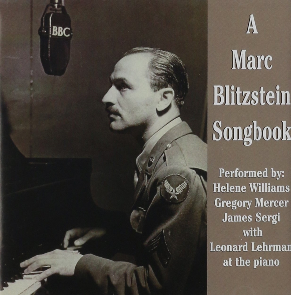 A Marc Blitzstein Songbook