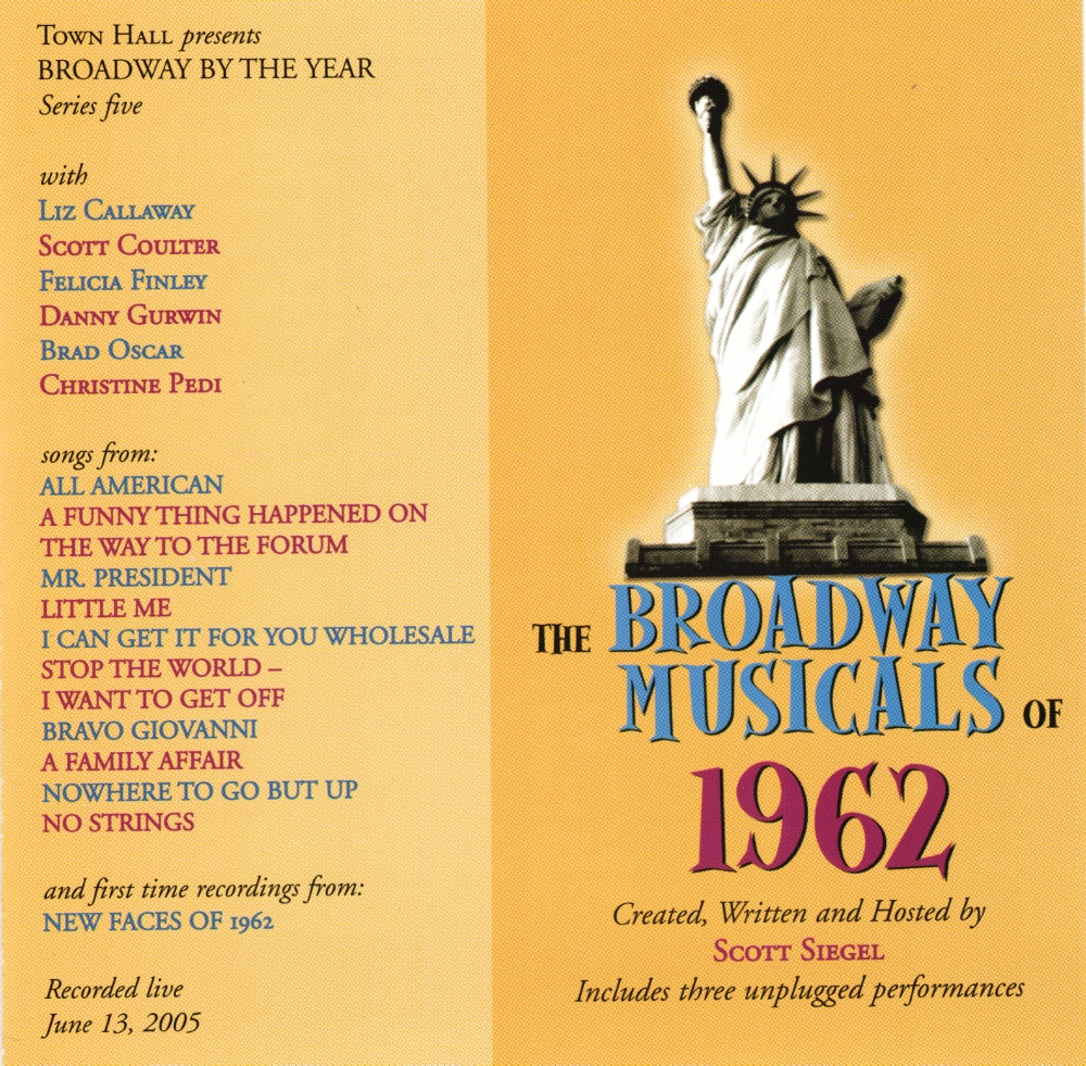 The Broadway Musicals Of 1962