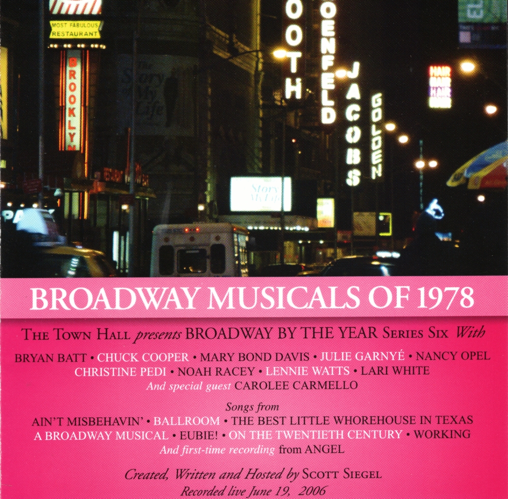 Broadway Musicals Of 1978