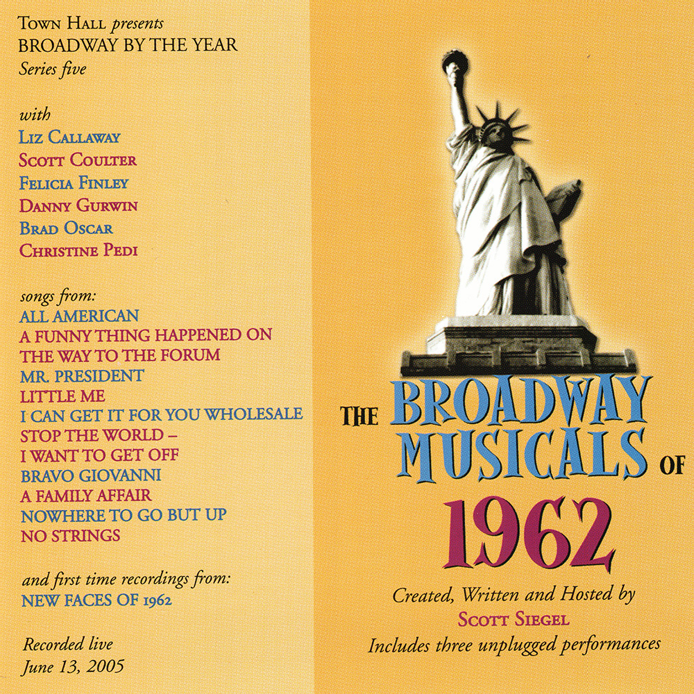 (image for) Broadway Musicals of 1962