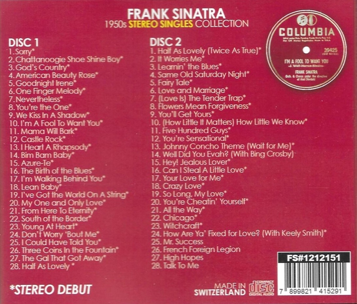 1950s Stereo Singles Collection (2 CD) - Click Image to Close