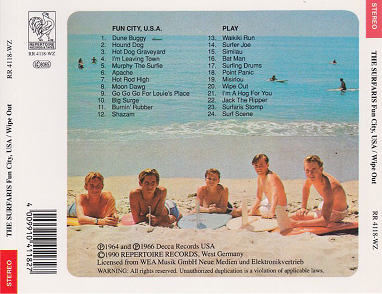 (image for) Fun City, USA / Wipe Out