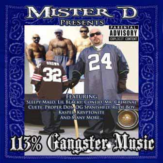 113% Gangster Music, Volume 1