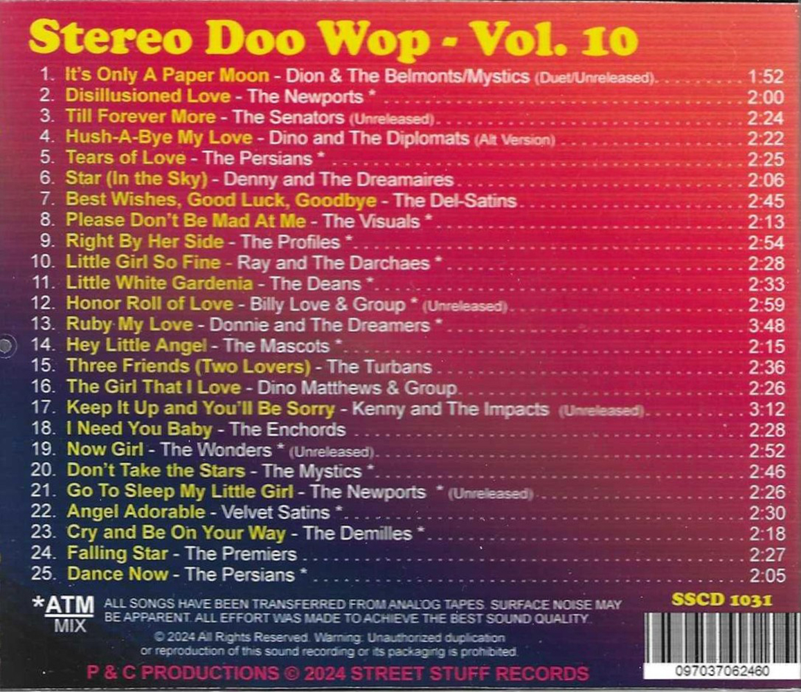 (image for) Stereo Doo Wop, Vol. 10