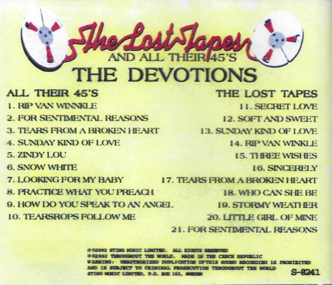 The Lost Tapes And All Their 45's - Click Image to Close