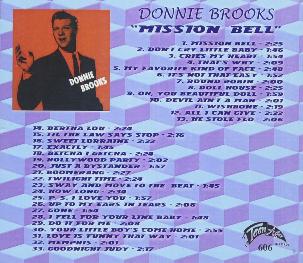 (image for) Donnie Brooks Sings Mission Bell and All His Other Hits