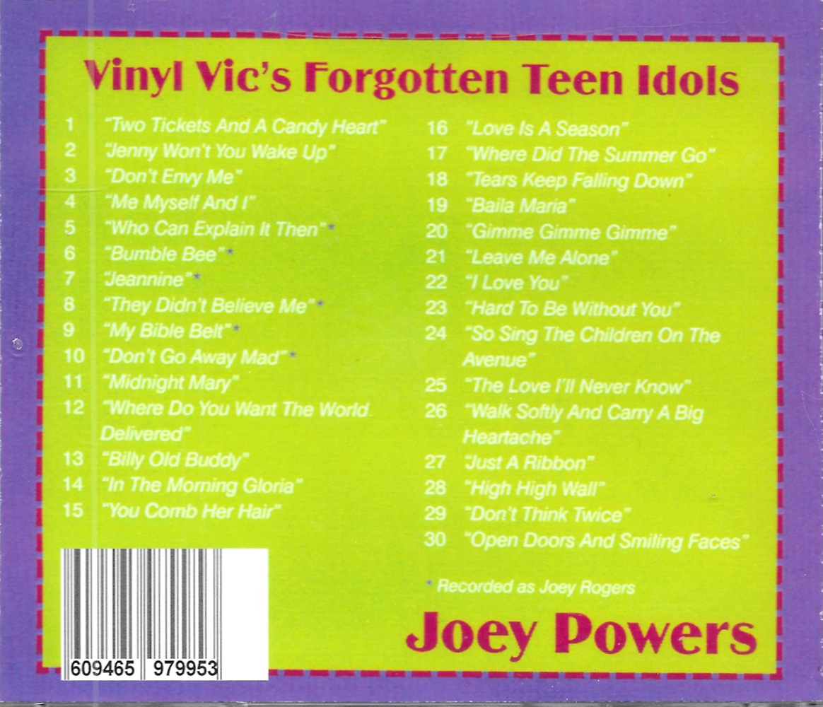 (image for) Vinyl Vic's Forgotten Teen Idols, Vol. 4