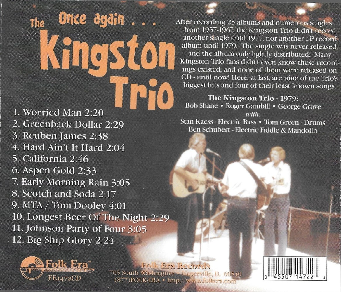 (image for) Once Again... The Kingston Trio