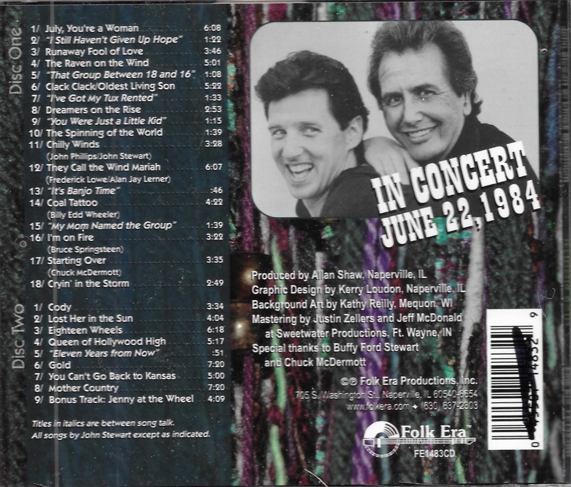 (image for) Illinois Rain: In Concert June 22, 1984 (2 CD)