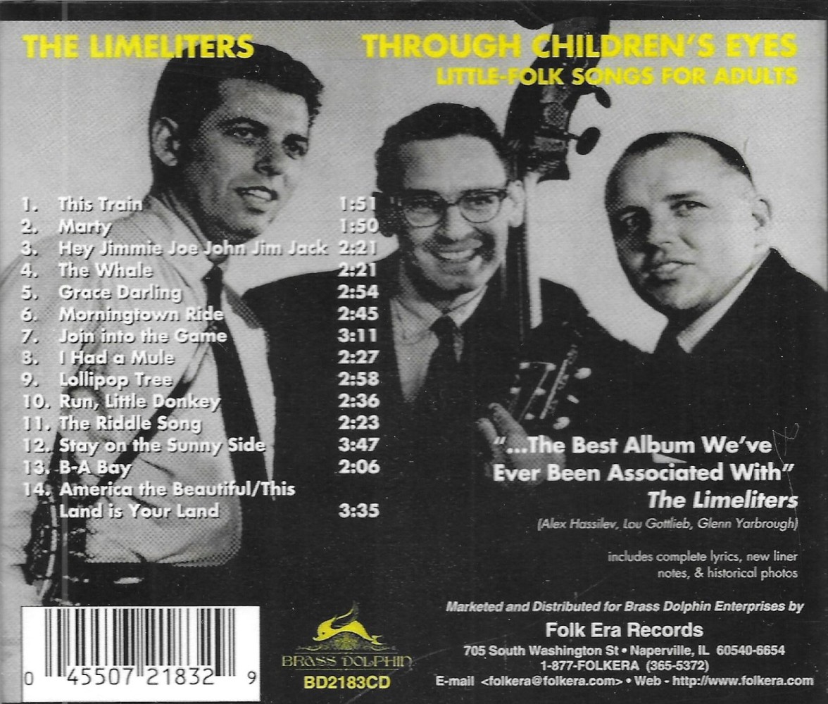 (image for) Through Children's Eyes: Little-Folk Songs for Adults