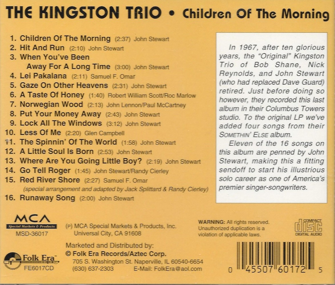 (image for) Children of the Morning