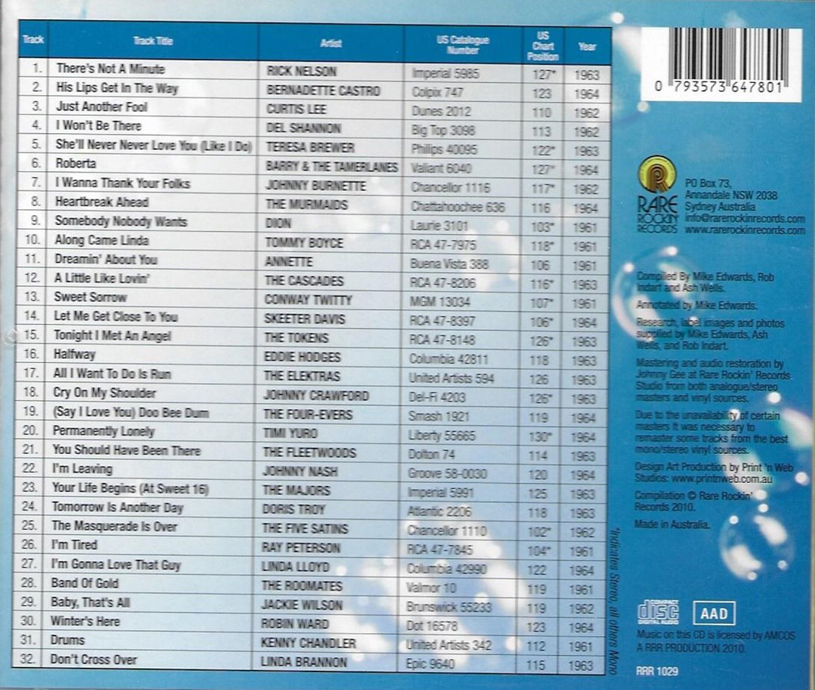 (image for) Bubbling Under, Vol. 1