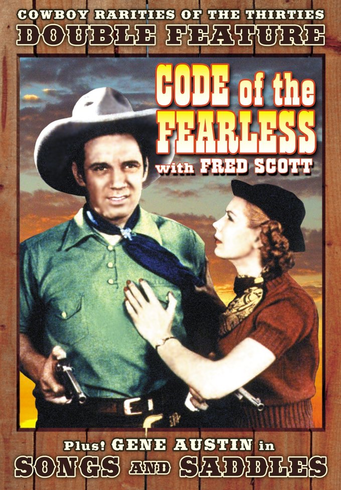 Cowboy Rarities Of The Thirties Double Feature-Code Of The Fearless / Songs And Saddles (DVD)