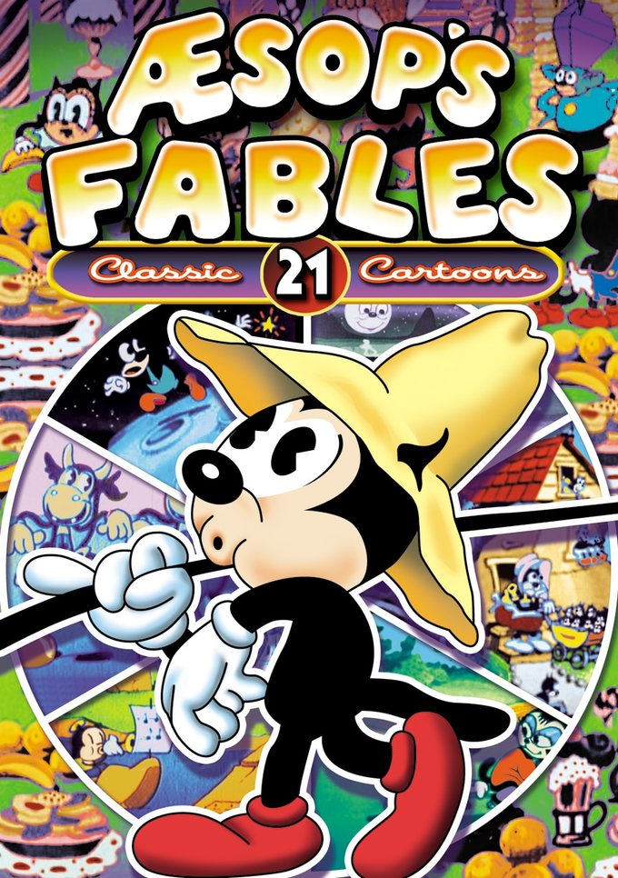 Aesop's Fables: 21 Classic Cartoons (DVD) - Click Image to Close