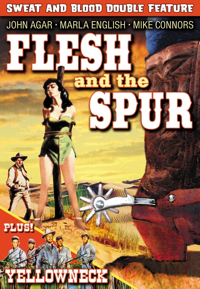 (image for) Sweat And Blood Double Feature-Flesh And The Spur / Yellowneck (DVD)
