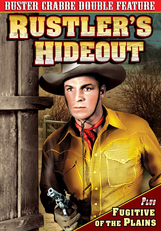 Buster Crabbe Double Feature-Rustler's Hideout / Fugitive Of The Plains (DVD) - Click Image to Close