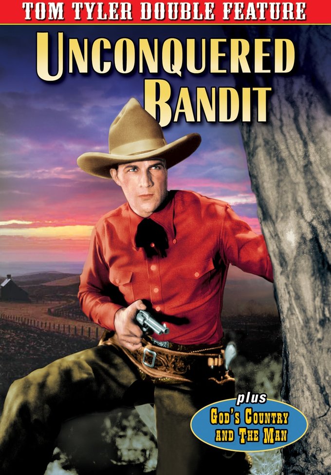 Tom Tyler Double Feature-Unconquered Bandit / God's Country And The Man (DVD) - Click Image to Close