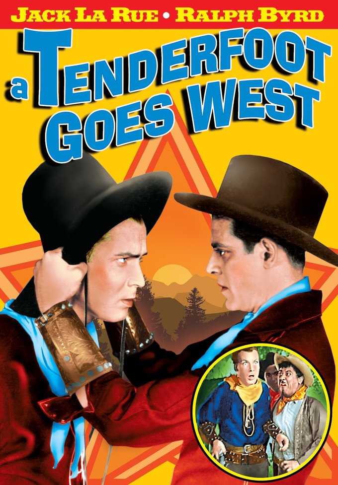 A Tenderfoot Goes West (DVD) - Click Image to Close
