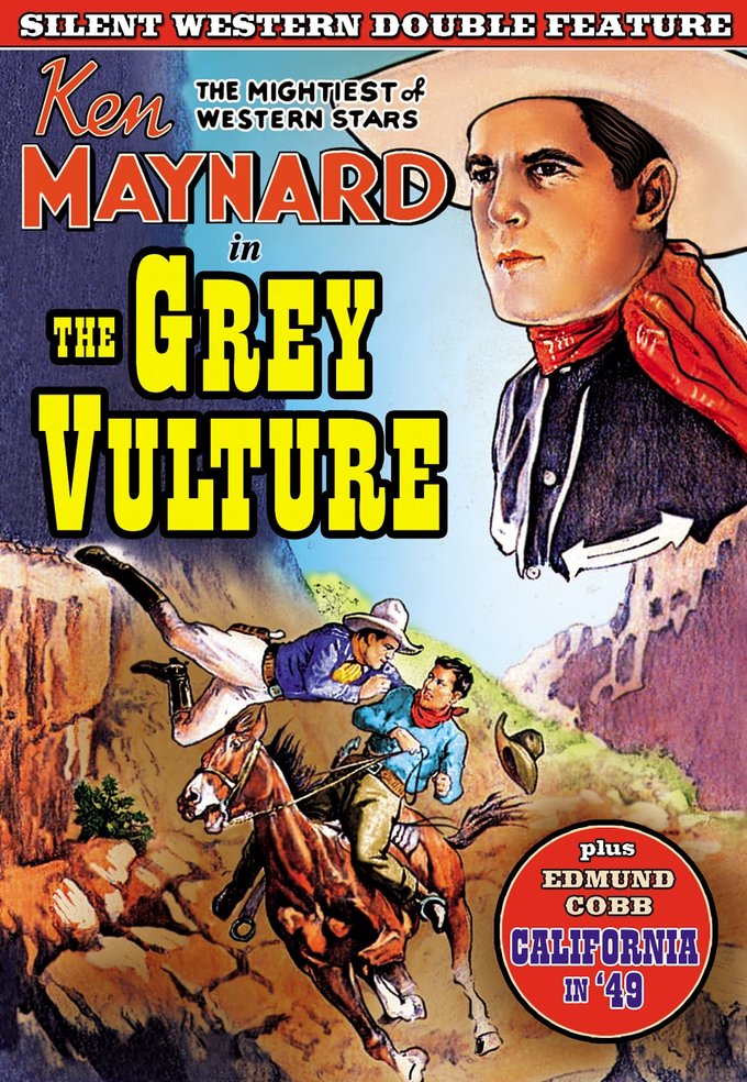 (image for) Silent Western Double Feature-The Grey Vulture / California In '49 (DVD)