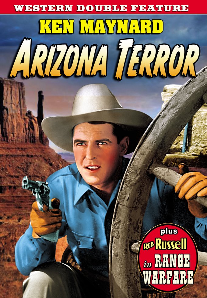 Western Double Feature-Arizona Terror / Range Warfare (DVD)