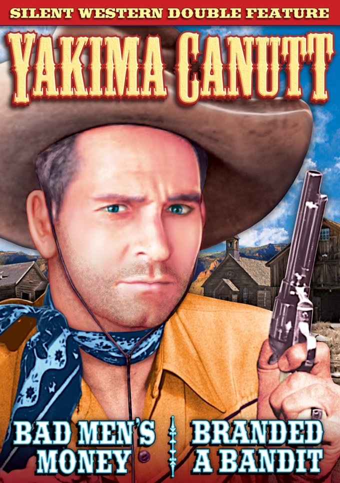 (image for) Silent Western Double Feature-Bad Men's Money / Branded A Bandit (DVD)
