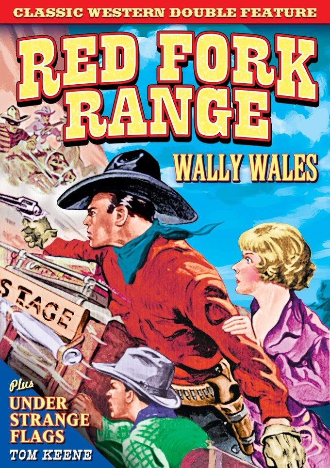 Classic Western Double Feature-Red Fork Range / Under Strange Flags (DVD)