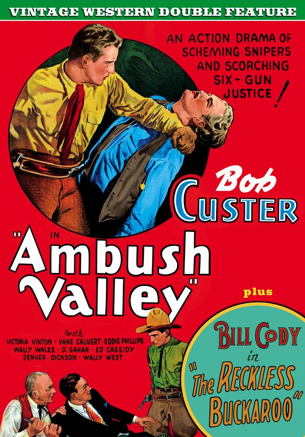 Vintage Western Double Feature: Ambush Valley / The Reckless Buckaroo