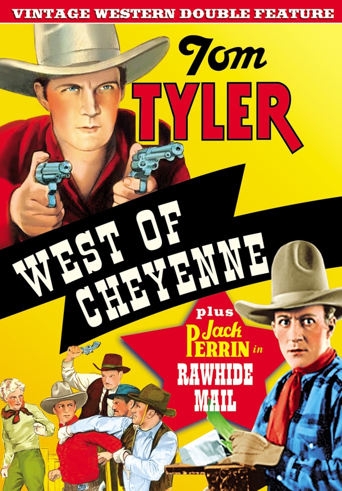 Vintage Western Double Feature: West Of Cheyenne / Rawhide Mail