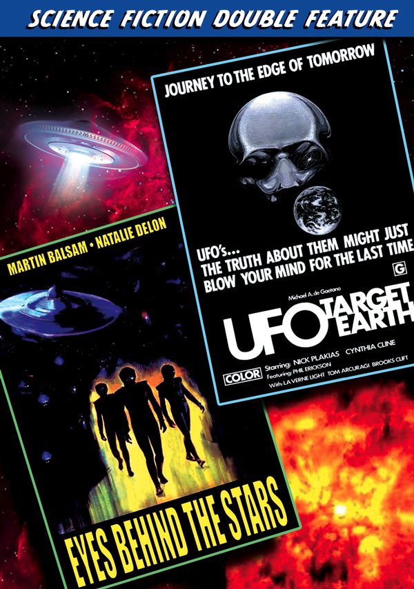 Science Fiction Double Feature (The Eyes Behind The Stars / UFO-Target Earth) - Click Image to Close