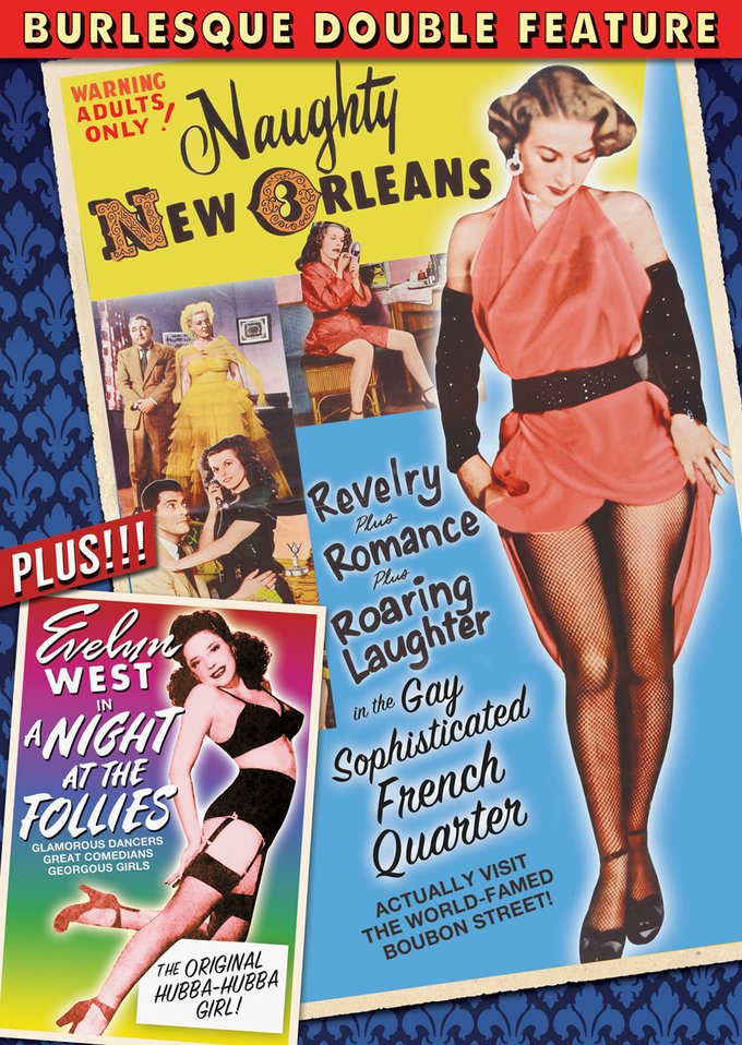 Burlesque Double Feature: Naughty New Orleans / A Night At The Follies (DVD)