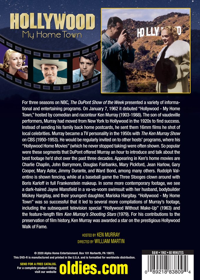 (image for) Hollywood My Home Town (DVD)