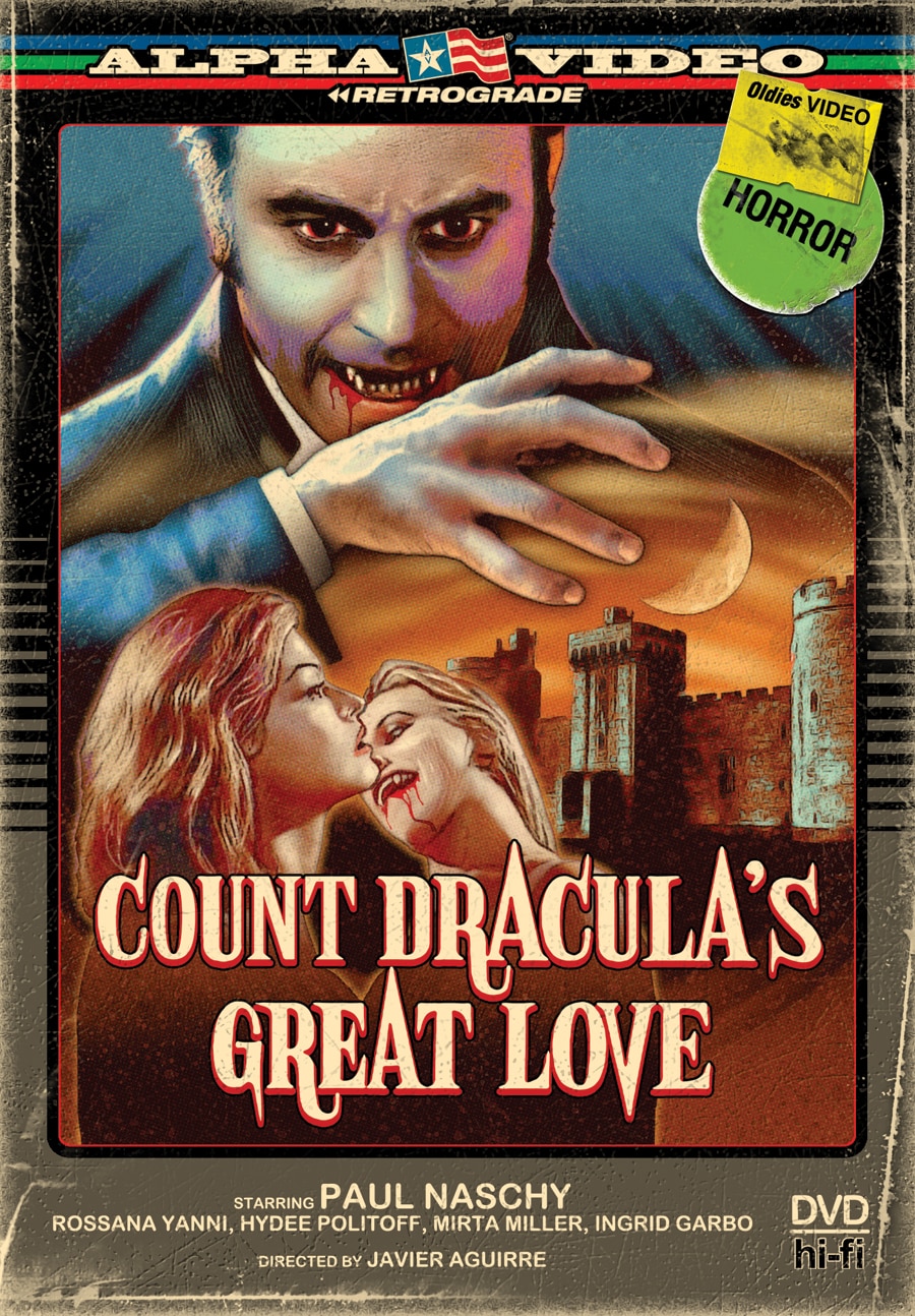 (image for) Count Dracula's Great Love (Retro Cover Art + Postcard) (DVD)