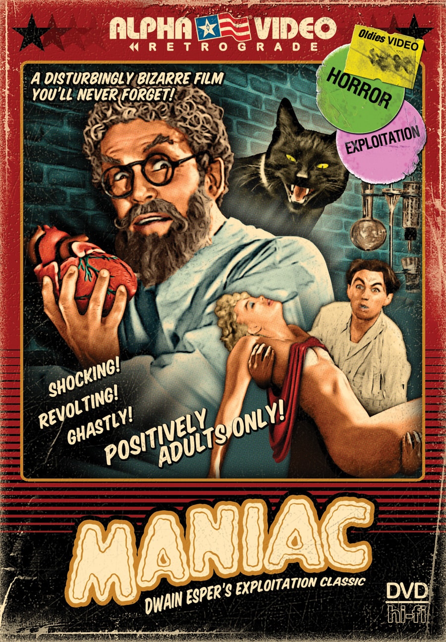 Maniac (DVD) - Click Image to Close