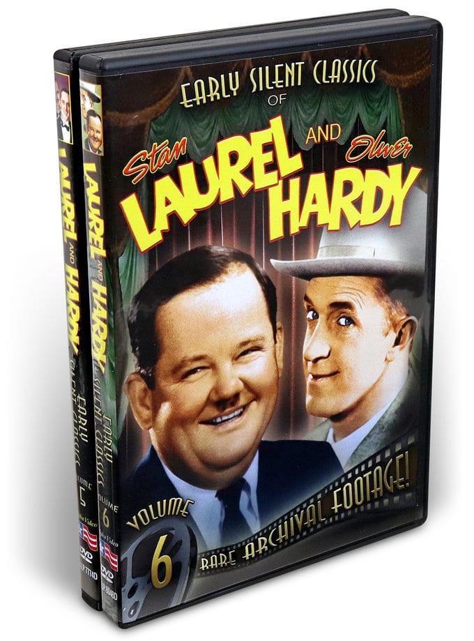 Laurel & Hardy-Early Silent Classics, Volumes 5 & 6 (2 DVD) - Click Image to Close