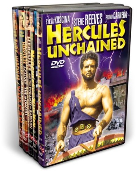 Hercules-The Mighty Movie Collection (5 DVD) - Click Image to Close