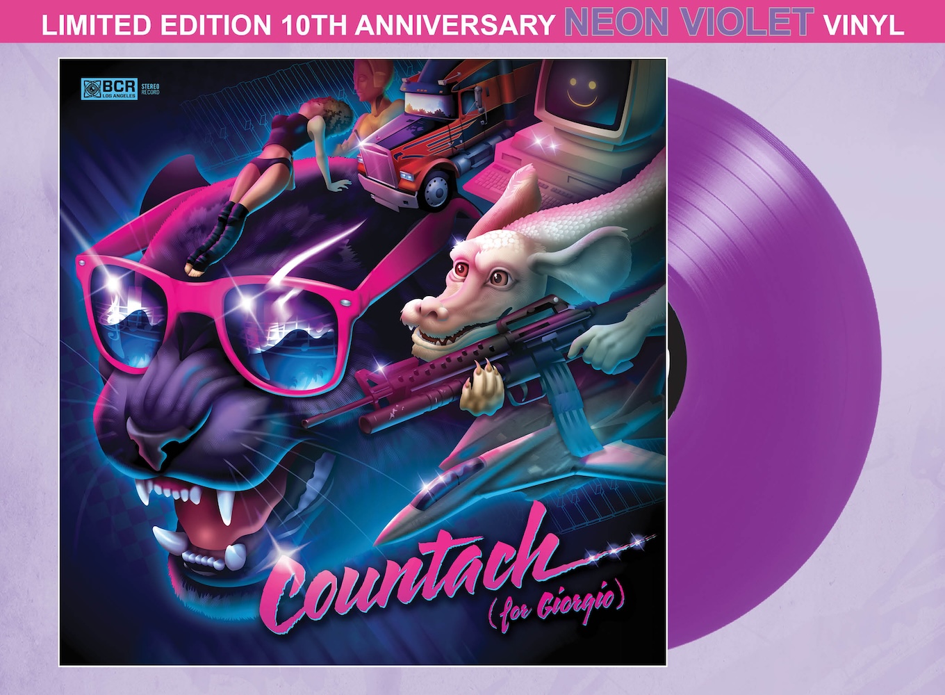 (image for) Countach (For Giorgio) (10th Anniversary Neon Violet LP)