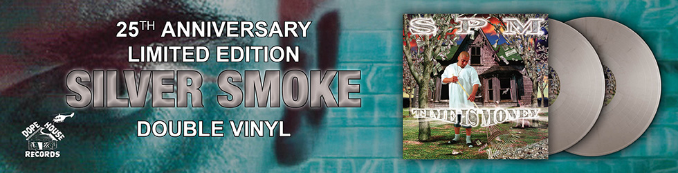 SPM - Time Is Money (25th Anniversary Limited Edition Silver Smo (image for) SPM - Time Is Money (25th Anniversary Limited Edition Silver Smo